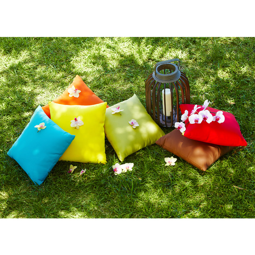 Yellow Outdoor Pillow El Dorado Furniture